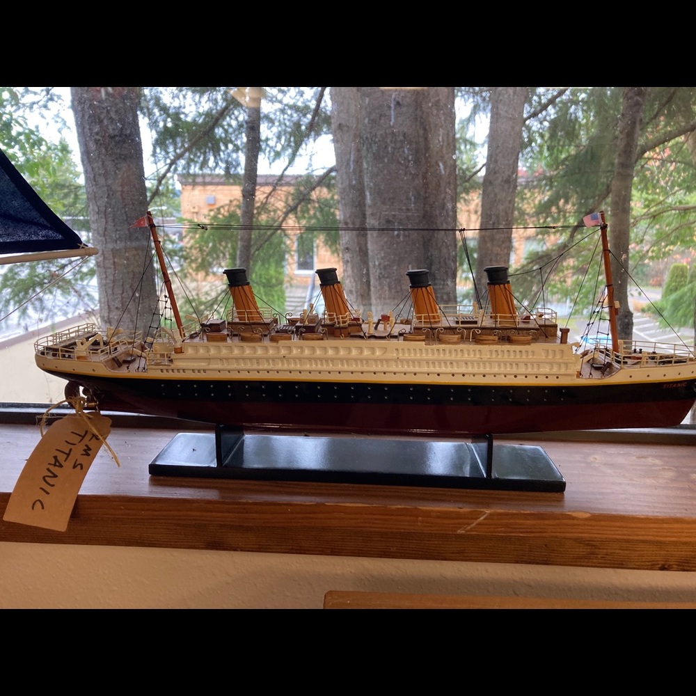 Titanic Model Boat